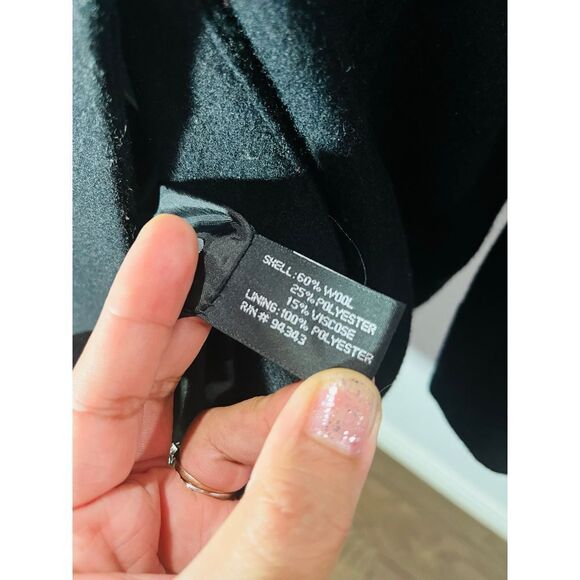 The Coffee Shop New York Trench Coat Size L - Picture 7 of 8